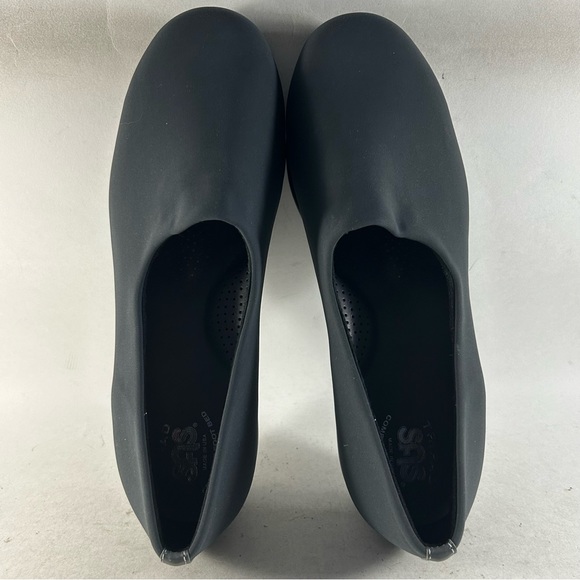 SAS Bliss Womens Wedge Shoes Slip On Sneakers Gray Size 8.5 WW Wide - Picture 6 of 9